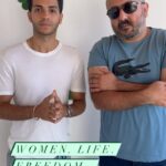 Mena Massoud Instagram – We stand with the women of Iran, the people of Iran and all the people around the world fighting for the right of choice to live their lives with peace and dignity . Women. Life. Freedom. #mahsaamini #iranrevolution #womanlifefreedom