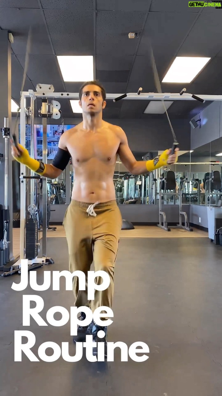 Mena Massoud Instagram - My Jump Rope routine has led to a lot of fat loss.