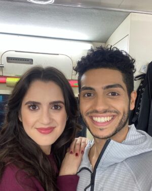 Mena Massoud Instagram - Prepare to get the royal treatment @lauramarano @netflix
