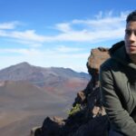 Mena Massoud Instagram – Tried all the filters but the original looked the best. Not talking about the photo 🧐 Be grateful for what you HAVE and what you WANT will come. Haleakala Crater
