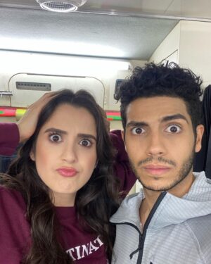 Mena Massoud Instagram - Prepare to get the royal treatment @lauramarano @netflix
