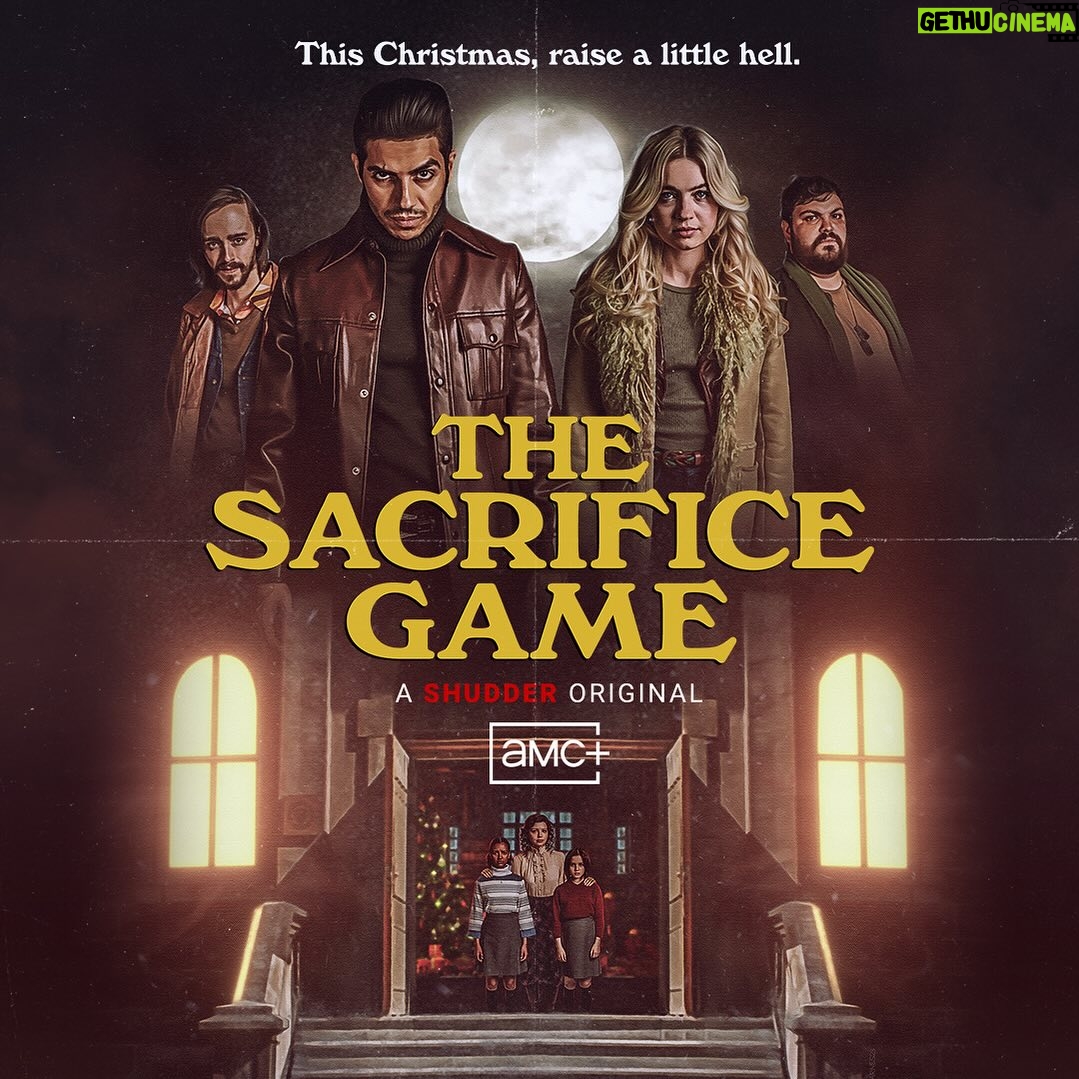 Mena Massoud Instagram - A new holiday horror. December 8th on @shudder @amcplus