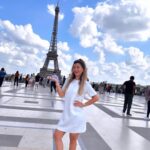 Menna Fadali Instagram - Bonjour France 🇫🇷🇫🇷 Tour Eiffel