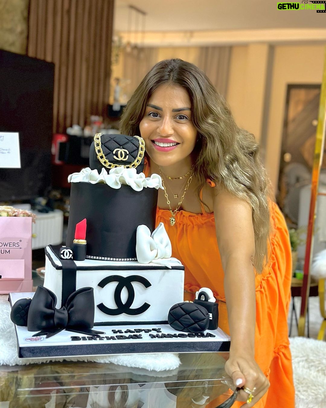 Menna Fadali - 104.4K Likes - It’s my birthday 🎈🎁🎊🎂 thank u. @cake_up_egypt for lovely birthday cake ❤️