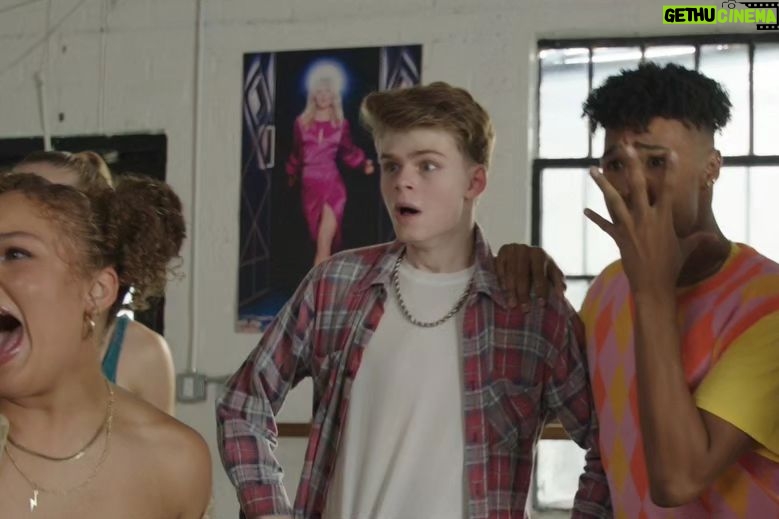 Merrick Hanna Instagram - Photos from set! I play Jackson "The Brainiac" in Step Aside, streaming now on Amazon Prime Video! Photos and stories from today's premiere coming soon @stepasidethemovie @theloftent @cuppacoffeestudios #stepasidethemovie @primevideo @ardenmyrin @tahaniariel @taracopelandactor @imogeneelias @amari422 @kellysweeney1 @markellwashington @hellorebekka @pressley