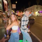 Merrick Hanna Instagram - This is the result 🔥 360 Dance Video in the middle of Hollywood | Where next? #DanceInPublic #360DanceVideo Hollywood, California