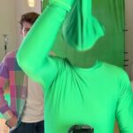 Merrick Hanna Instagram - GREENSCREEN PERSON REVEAL 🤯 @beautyandbrainswithatwist