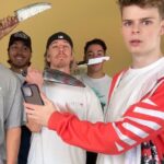 Merrick Hanna Instagram - DEADLY SHUFFLE! @thewilliamsfam & @merrickhanna #michaelmyers #halloween