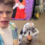 Merrick Hanna Instagram - 😳@spirithalloween @liberty.barros @merrickhanna @scumbagdadofficial #mostflexiblegirlintheworld #mostflexiblepersonintheworld #funny #talking #comedy #halloween
