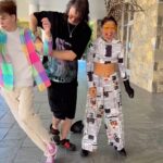 Merrick Hanna Instagram - 😳 @merrickhanna @scumbagdadofficial @liberty.barros #dance #fail #comedy #unexpected #explorepage