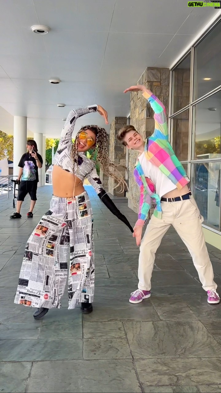 Merrick Hanna Instagram - What time are you seeing this?⏰ @merrickhanna @scumbagdadofficial @liberty.barros #dance #funny #dancetrend #dancer #explorepage Los Angeles, California