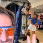 Merrick Hanna Instagram - #Stitch with Merrick 💀 Predictable! Merrick, @scumbagdadofficial @libertybarros thx @spirithalloween #vfx #fakeblood #michaelmyers #scumbagdad #subversion