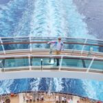 Merrick Hanna Instagram - Don’t look down MJ! 😵‍💫 @msccruises.us @msccruisesofficial