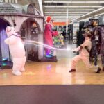 Merrick Hanna Instagram - I’m the one to call 👻 @spirithalloween @gabriellenevaeh #spirithalloween #sponsoredbyspirit #ad #ghostbusters