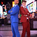 Merrick Hanna Instagram - The best dancers and the most famous I know @nickkosir @merrickhanna thanks guys 📸❤️@jesus1ml #wow #dancers #tiktokers #photographer #newyork #jesus1ml Times Square, New York City
