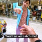 Merrick Hanna Instagram - ChaseScene4.exe - still can't seem to catch clocks! Just how!? 🤯 Video game in real life at a mall part 1! Hmmm sounds like Merrick has a quest for us and we'd better check it out 🤔 Featuring NPCs @clocks_tickin @merrickhanna and myself and Player 1 played by @poppinjohnsbk !!!! 🤖 #npc #npcirl #irlnpc #animationdance #gaminghumor #npcglitch #clipping #noclip #glitch #skyrim #animation #glitchirl #wallclip #wallglitch #tpose #npcdialogue #newquest #quest