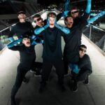 Merrick Hanna Instagram - @merrickhanna has entered our habitat! 🤖🫠 📸: @_plug_giulio_ #urbantheory #perspectivematters #tutting #tuttingdance #italydancers #dancecrew #losangeles #robot #geometry #dumb #stupid Universal Studios Hollywood