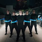Merrick Hanna Instagram - When robot meets geometry 🤖📐 🎥: @_plug_giulio_ #urbantheory #perspectivematters #tutting #tuttingdance #italydancers #dancecrew #losangeles #robot #geometry #collaboration
