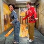 Merrick Hanna Instagram - THAT WAS SCARY 😬 @gabriellenevaeh (Thank you @museumofillusions.usa !)