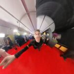Merrick Hanna Instagram - Did you see I ran right past Mylie Cryus? Running the red carpet at the Grammys! Thanks @recordingacademy @cbstv and I can’t wait to go again! (@insta360 for the win)