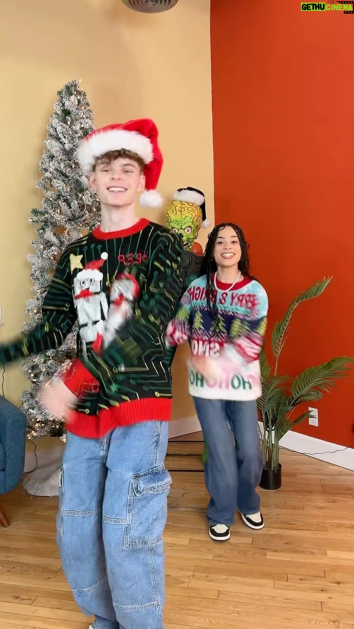 Merrick Hanna Instagram - Which ugly Christmas sweater do you like most?😆🎄 Los Angeles, California