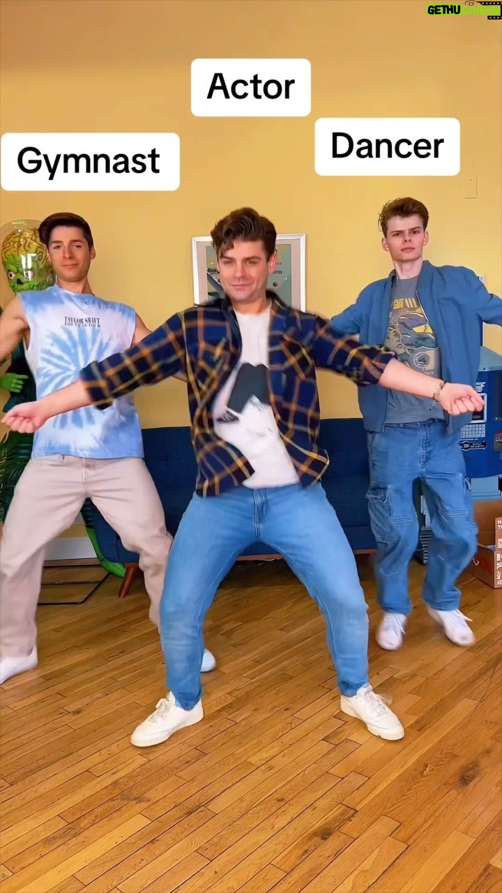 Merrick Hanna Instagram - Round 2, who did better? The dancer, actor, or gymnast?