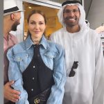 Meryem Uzerli Instagram - #f1 🏎💕 #formula1 #abudhabi @abudhabievents @visitabudhabi #inabudhabi #abudhabigp #uae🇦🇪 💕 Hair/make up @amroladiessalon Agency @humanagementme Styling @nourbozz Jacket: @Muglerofficial @netaporter Jewellery : @yessayan Shoes: @rogervivier @voice_dubai Bag & sunglasses : @gucci @z7comm Abu Dhabi, United Arab Emirates