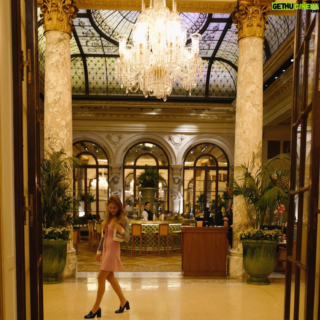 Meryem Uzerli Instagram - ❤️ #newyork 🇺🇸 The Plaza Hotel
