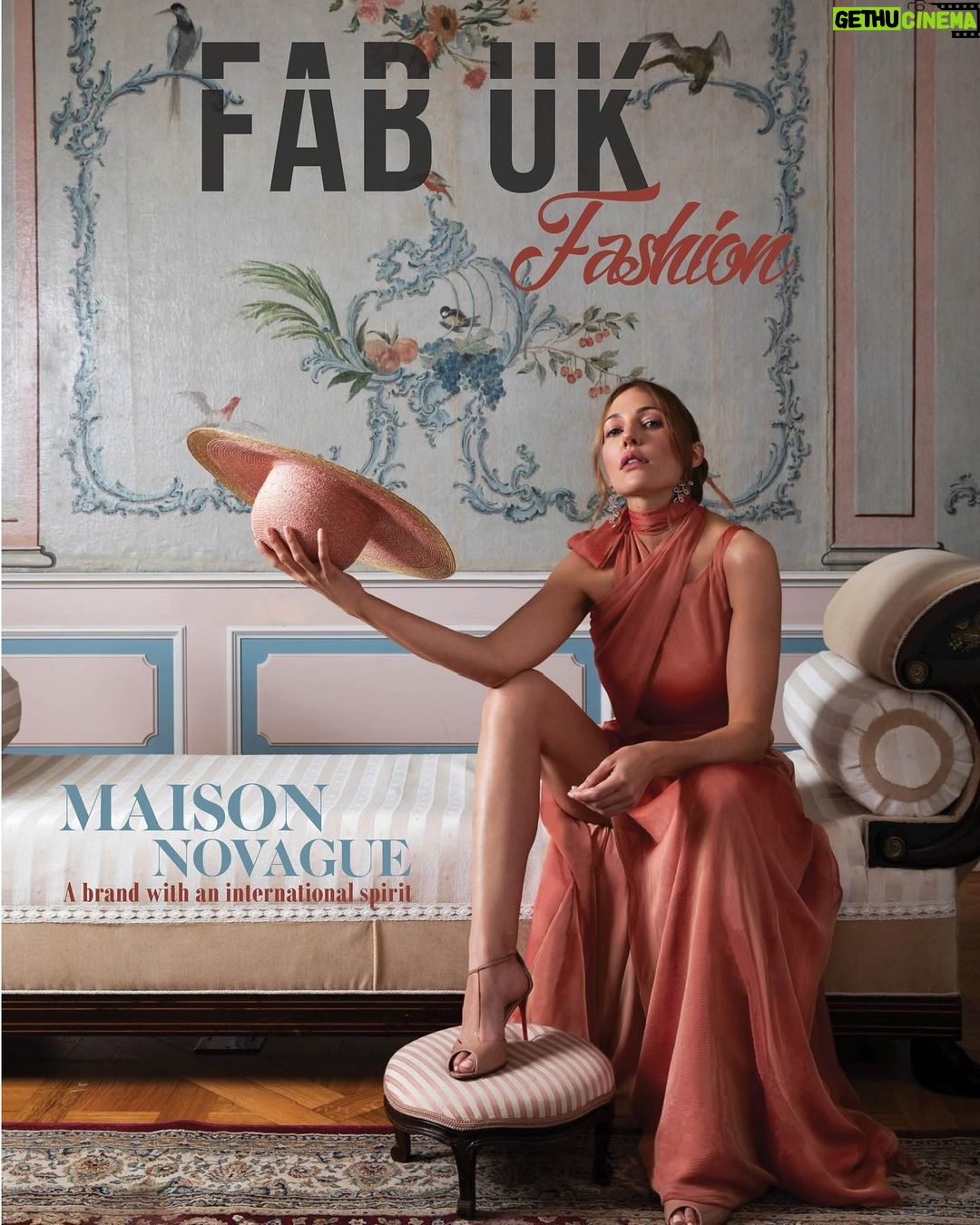 Meryem Uzerli Instagram - @maison.novague in the new issue of 🇬🇧 @fabukmagazine ♥️ out now ❤️ #hautecouture #dresses #fashion London, United Kingdom
