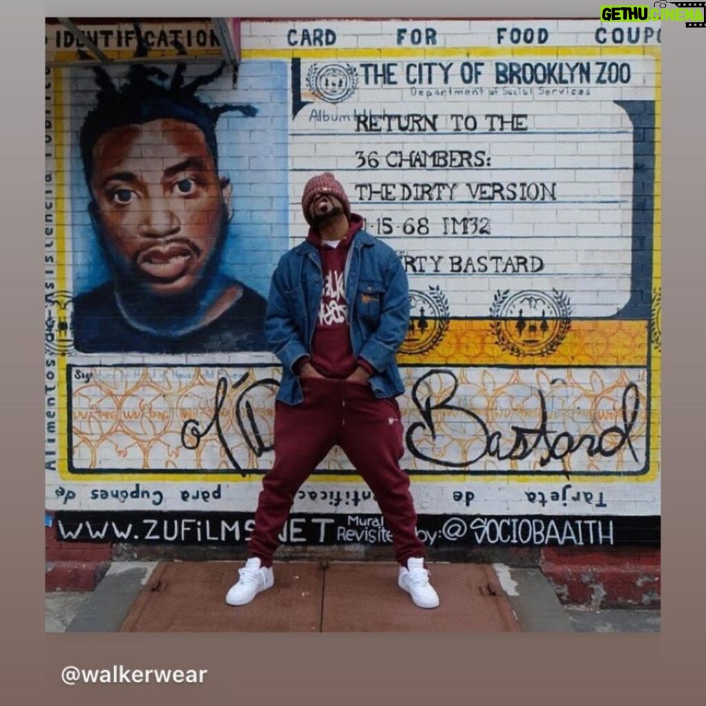 Method Man Instagram - @janettephoto @iamaprilwalker @walkerwear shoutout to the legendary Milk D AudioTwo @oldirtybastardlegacy