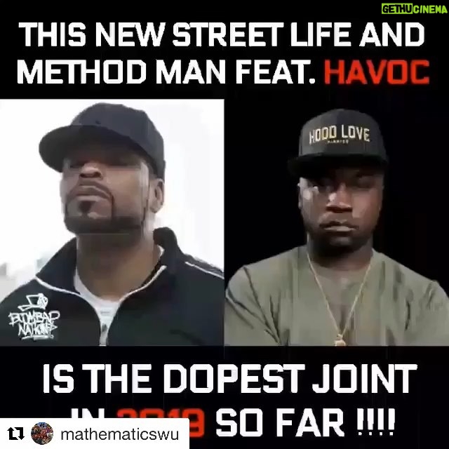 Method Man Instagram - BARS!!!!! #Repost @mathematicswu with @get_repost ・・・ @methodmanofficial @mobbdeephavoc #Mr.Streetlife🔥🔥🔥 just in time for WuWednesday.. #Squad #Up 👐🏾 streetlife ft mef n havoc-Squad Up. -is they really crooks ,or just a pain in my neck- mef.