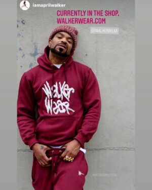 Method Man Instagram - Mood:  Repping Walker Wear since the 90’s let’s goooo @iamaprilwalker #wwistheblueprint @walkerwear