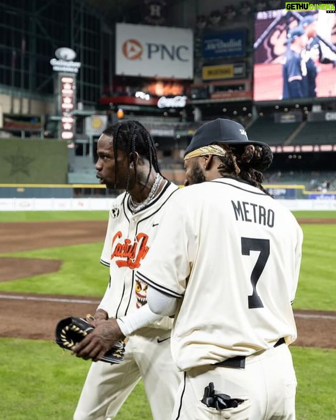 Metro Boomin Instagram - Metro McGwire I might need a 10-day with the @cardinals!! Shoutout @cactusjackfoundation putting on a great game for a great cause!! 🥎🏟️