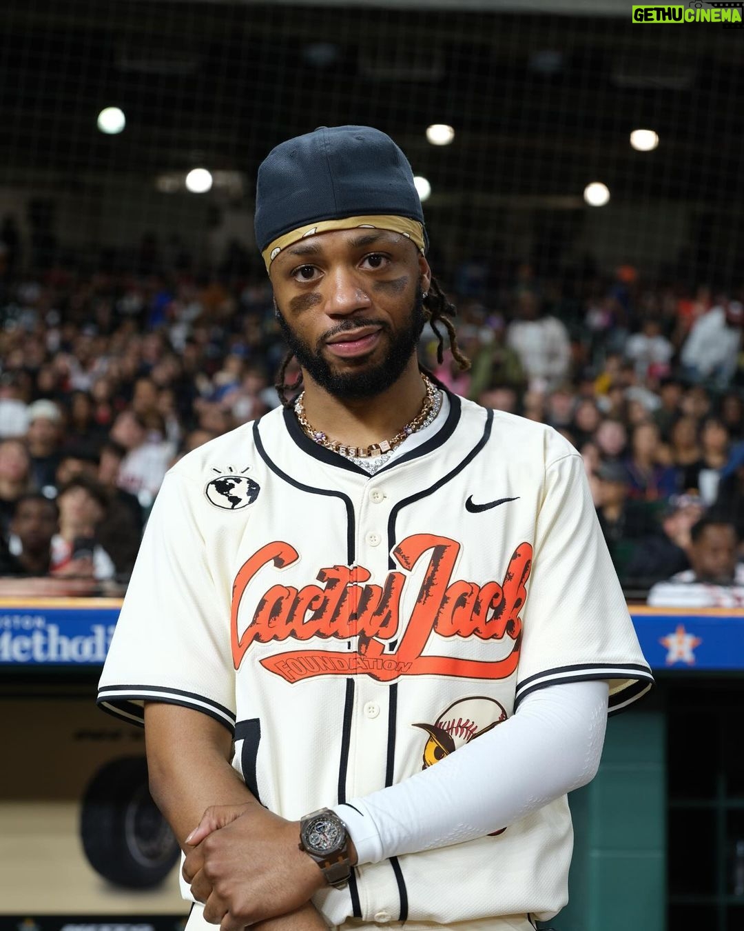 Metro Boomin Instagram - Metro McGwire I might need a 10-day with the @cardinals!! Shoutout @cactusjackfoundation putting on a great game for a great cause!! 🥎🏟️