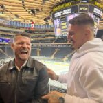 Michael Bisping Instagram - Had the pleasure of a long sit down with @tomaspinallofficial ahead of his world title fight at Madison Square Garden. Full thing on my YouTube channel in the morning