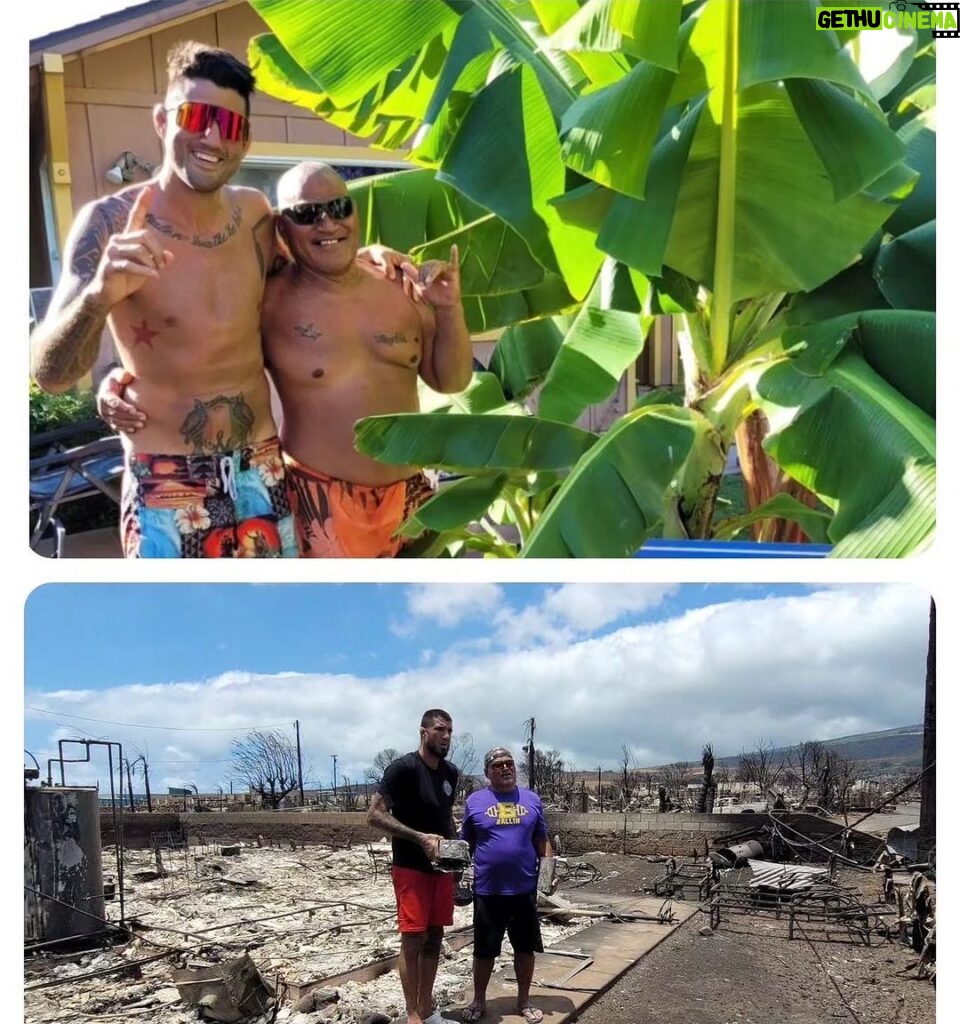 Michael Bisping Instagram - It’s truly heartbreaking seeing the devastation in Maui. So many people have lost their lives and thousands have lost their homes including family of my longtime brother @daspydermmabjj I’ve known Kendal since the Ultimate Fighter in 2006. Always been a stand up guy and a true family man. Please spare what you can. A link for the go fund me is in my bio.