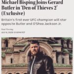 Michael Bisping Instagram - Thanks for having me! The first Den of Thieves was an incredible film. If you liked that one then you’re gonna love this one!📸- @johnnyghostsphoto