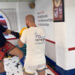 Michael Bisping Instagram - Had the pleasure of stopping by @boltonthaiboxing to catch up with my good friend and old coach @dazthaiboxer Great to see the up and coming fighters and talk a little. Good luck. Train hard and fight easy!!!