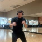 Michael Bisping Instagram - Finishing my run and weights with some shadow boxing to loosen up before my stretch. Have a good one people.