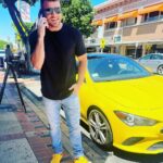 Michael Bisping Instagram - Best caption wins a pair of very bright yellow shoes….and a car!!!