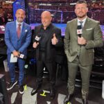 Michael Bisping Instagram - Great night of fights and a pleasure working with @jon_anik and @joerogan Guess I could have smiled.