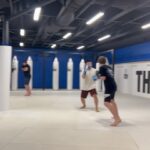 Michael Bisping Instagram - Another great night of training for Lucas at @theden_trainingcenter Jujitsu followed by kickboxing. Early days for Lucas but he loves the sparring at the end. Big thanks to head coach @thebadgerjones who owns and runs the place.