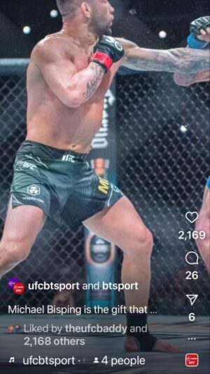 Michael Bisping Instagram - Stop saying such silly sentences. Story of my life 😂 always a pleasure working with @brendanfitztv and @dc_mma