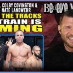 Michael Bisping Instagram - On this one @colbycovmma joins us to give his thoughts on the welterweight title picture. Plus @natethetrain joins us after his amazing performance on Saturday in San Antonio. Link in bio and story