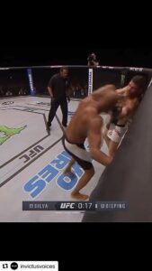 Michael Bisping Instagram - Little clip from the documentary I did a couple of years ago. There were 2 more rounds after the knee just in case you think it’s weird I had my hand raised :) Good times. From what I can remember of it anyway haha.