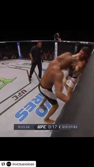 Michael Bisping Instagram - Little clip from the documentary I did a couple of years ago. There were 2 more rounds after the knee just in case you think it’s weird I had my hand raised :) Good times. From what I can remember of it anyway haha.