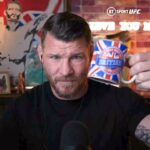 Michael Bisping Instagram - So that’s how Michael Bisping broke his back! 😅 - Join the boys @mikebisping, @adamcatterall, and @peety_editor for the #UFC282 Preview Show on YouTube now ▶️ - #UFC #MMA