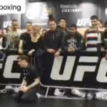 Michael Bisping Instagram - Open workout in London on Oxford street before I fought Anderson Silva with the main man @parilloboxing