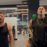 Michael Bisping Instagram - Today I had the honor of being taken through a grueling workout with the scariest man in the world (official nickname) @martynfordofficial The whole thing will be up on my YouTube channel soon. Right, off for a nap!!!
