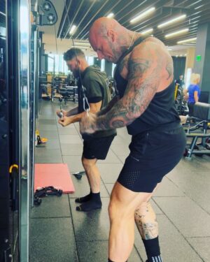 Michael Bisping Instagram - Great Sunday workout with this legend of a man @martynfordofficial Epic workout, great laughs and a good talk. Awesome to be working with him and the incredible cast and crew on this production here in Bulgaria.